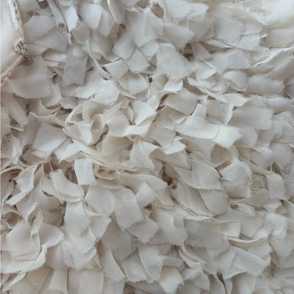 H&M Cream Ruffled Shrug Jacket - Picture 7 of 9